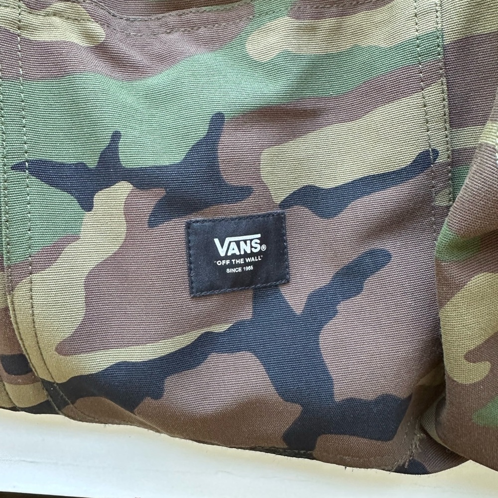 Vans Mens Drill Core MTE Camo Hooded Jacket - Picture 4 of 6